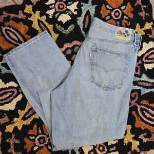 🔥🔥y2k SilverTab Light Blue Jeans Loose Baggy Fit🔥🔥Size 34W X 30L